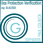 paul colbeck gas protection verification certificate