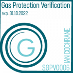 Ian Cochrane gas protection verification certificate